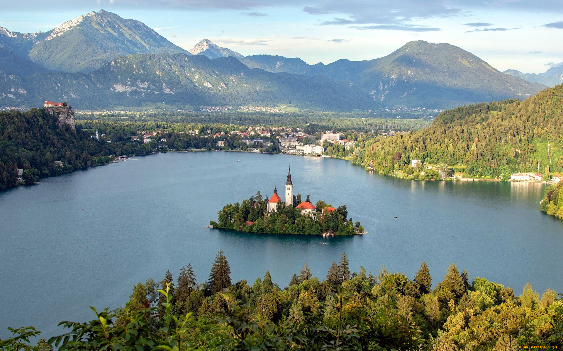 Озеро Блед, Караванские Альпы, Словения